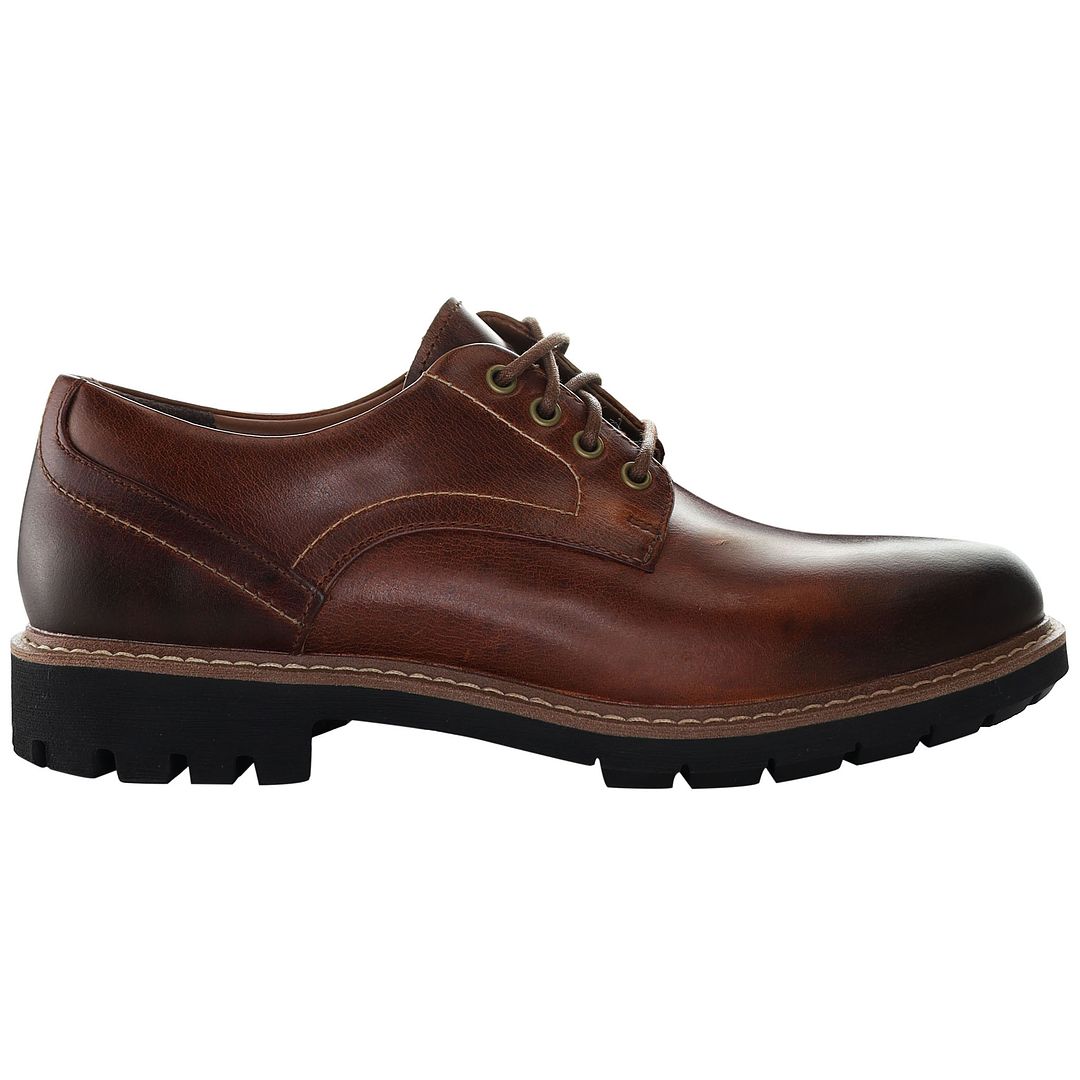 Clarks Batcombe Hall Mens Brown Shoes