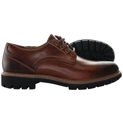 Clarks Batcombe Hall Mens Brown Shoes