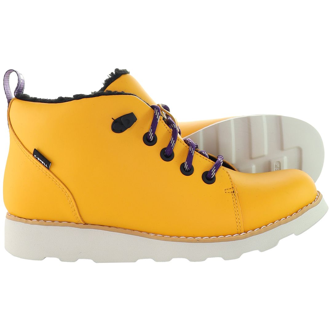 Clarks Tor Hiker Kids Yellow Boots