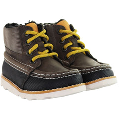 Clarks Crown Spirit Kids Brown/Black Boots