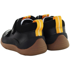 Clarks Play Hike Kids Black Trainers