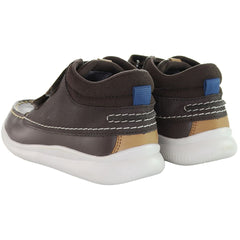 Clarks Crest Tuktu Kids Brown Shoes