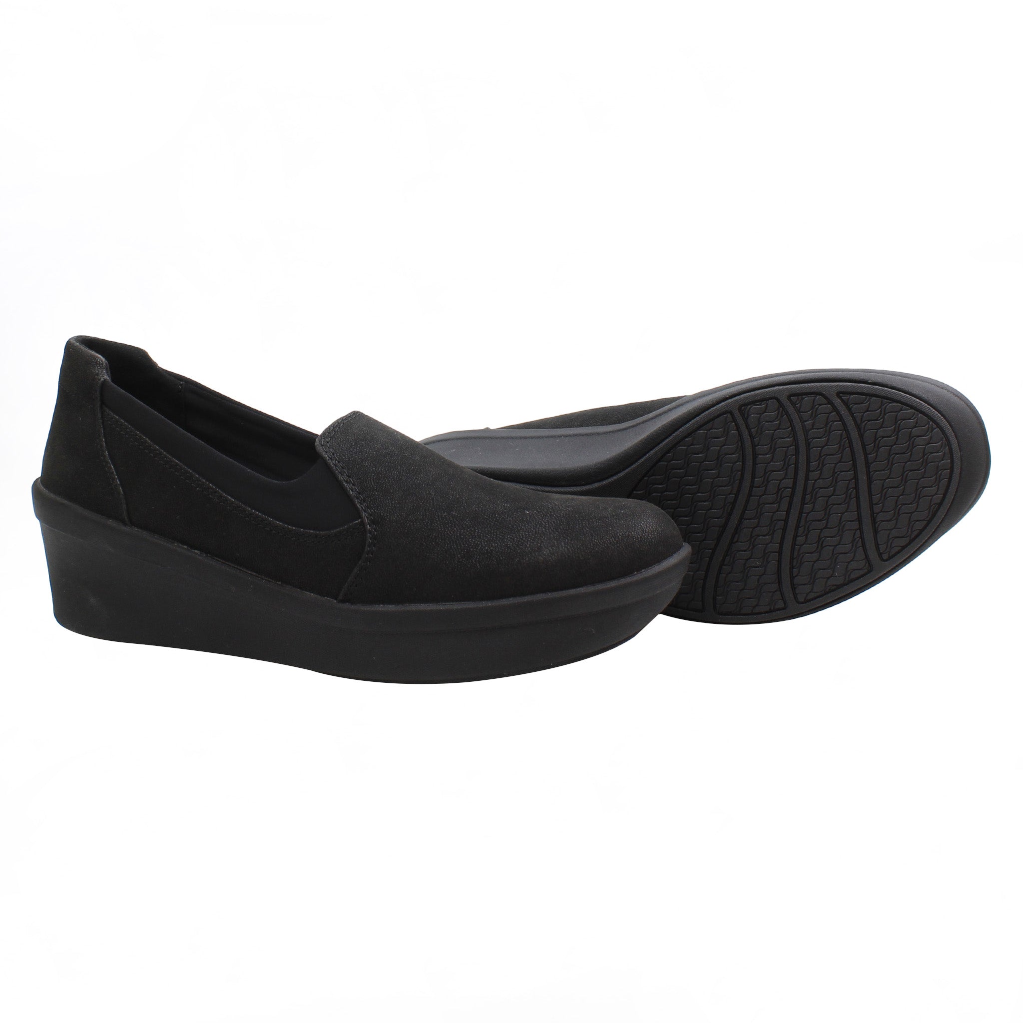 Clarks Step Rose Moon Womens Black Shoes NO BOX