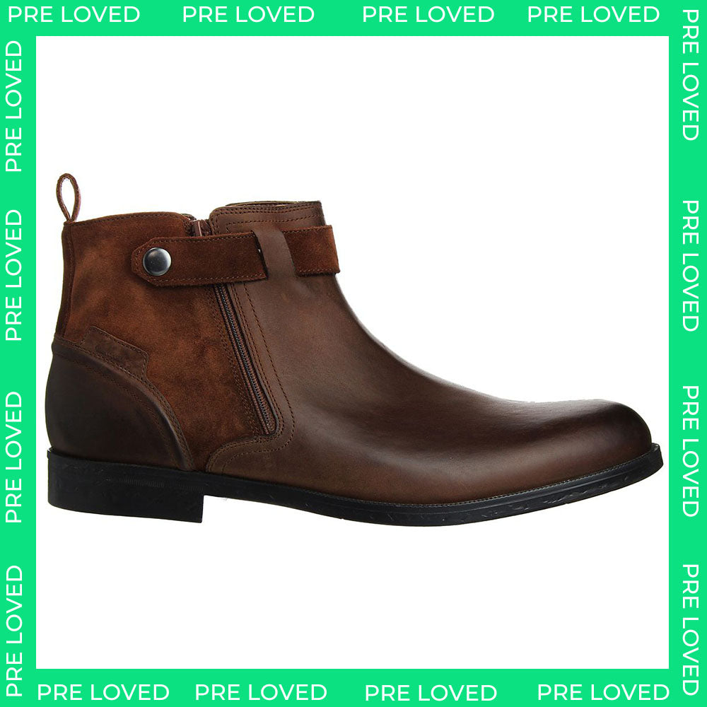 Clarks Brocton Mens Brown Boots NO BOX
