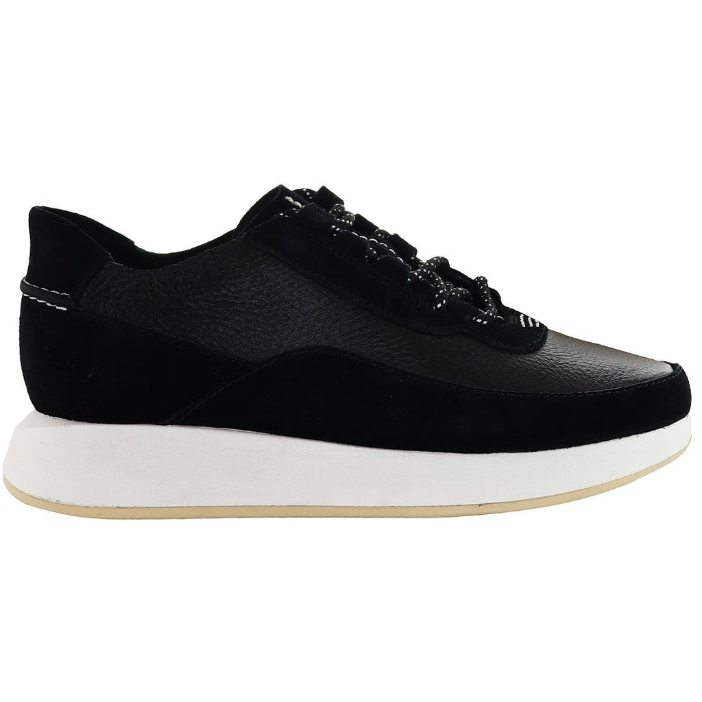 Clarks Originals Kiowa Pace Womens Black Trainers