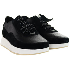 Clarks Originals Kiowa Pace Womens Black Trainers