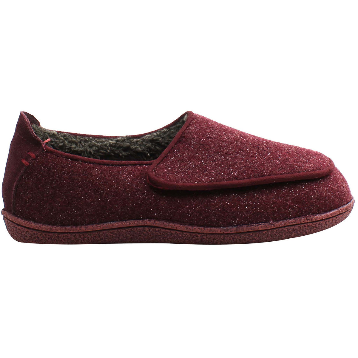 Clarks Home Charm Womens Burgundy Shoes