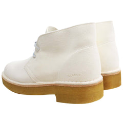 Clarks Desert 221 Womens White Boots