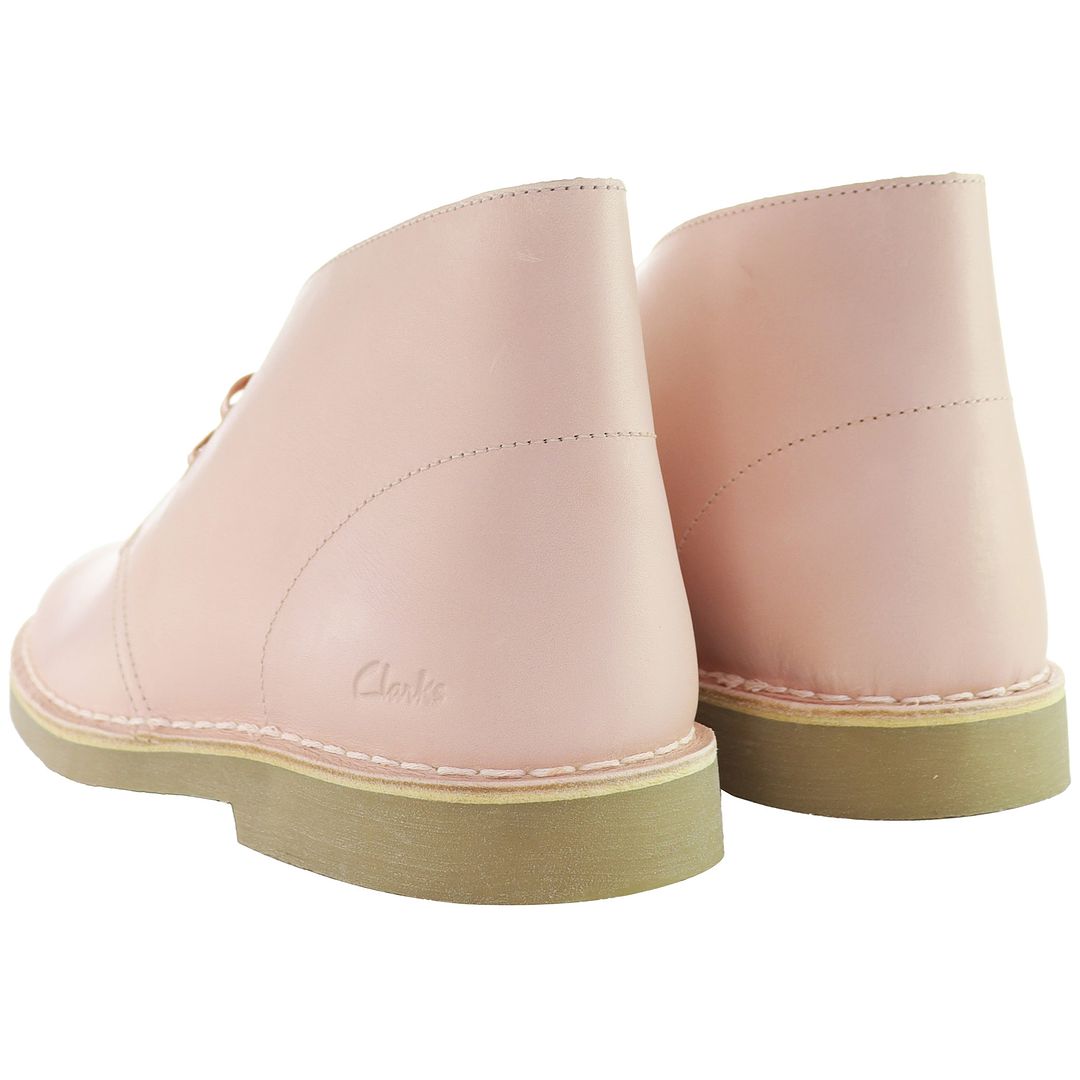 Clarks Desert 2 Womens Pink Boots Sport It First