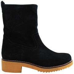 Clarks Eden Mid Womens Black High Boots