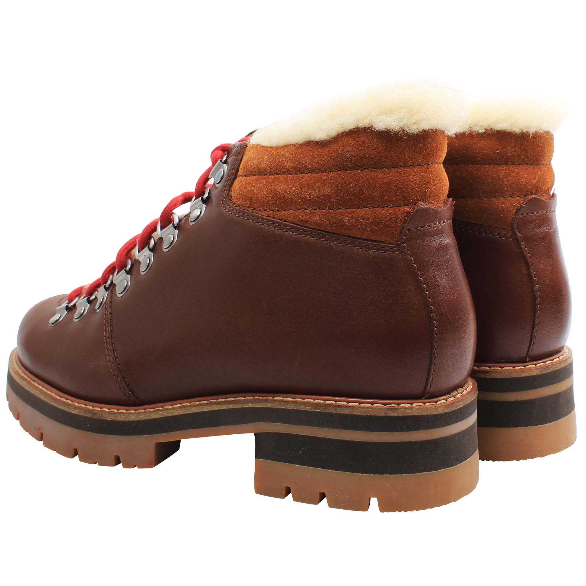 Clarks Orianna Alpine Womens Brown Boots