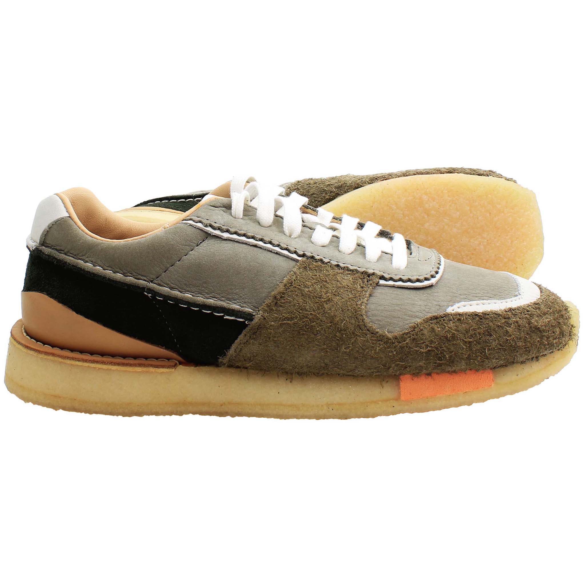 Clarks Torrun Mens Brown Trainers