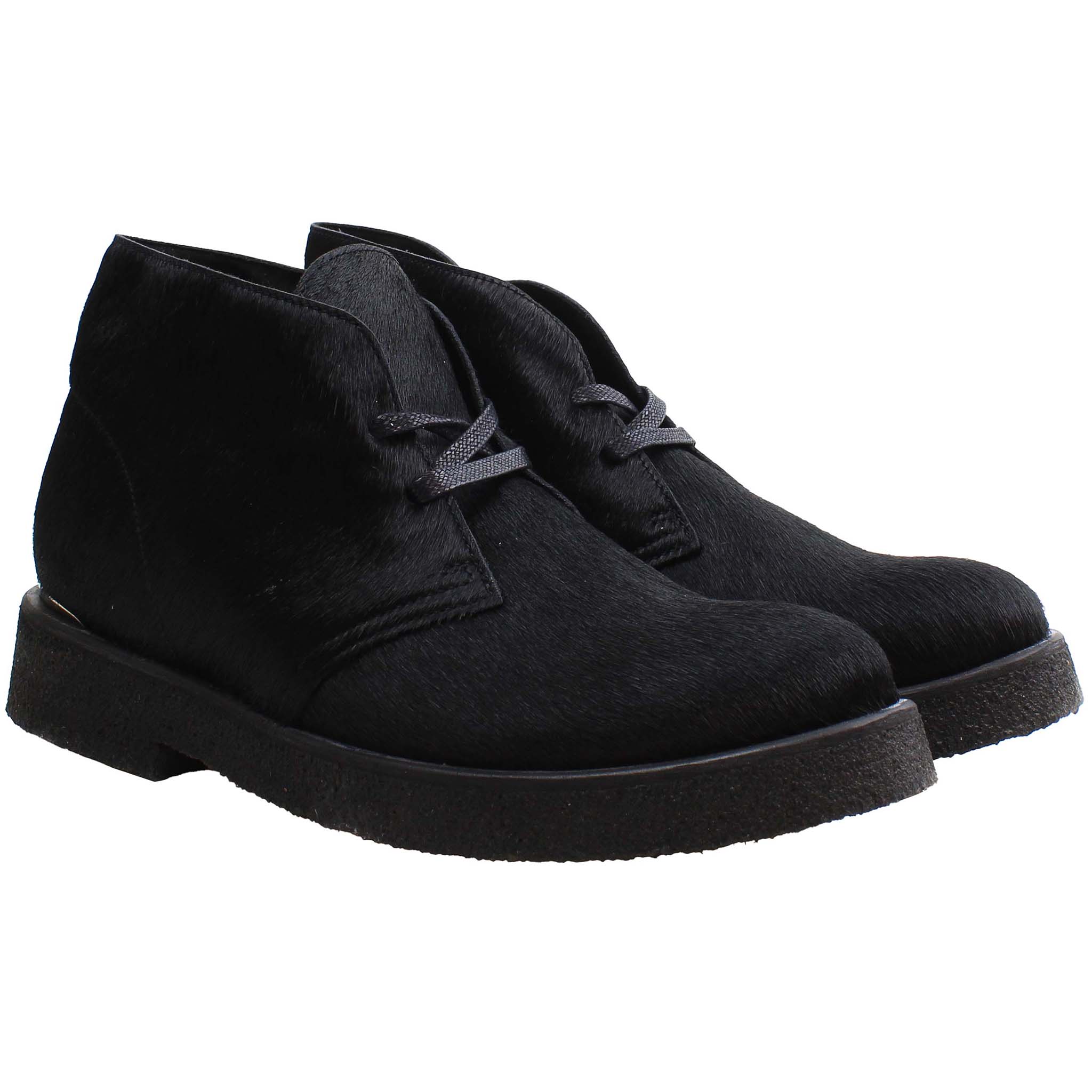 Clarks Desert 221 Womens Black Boots