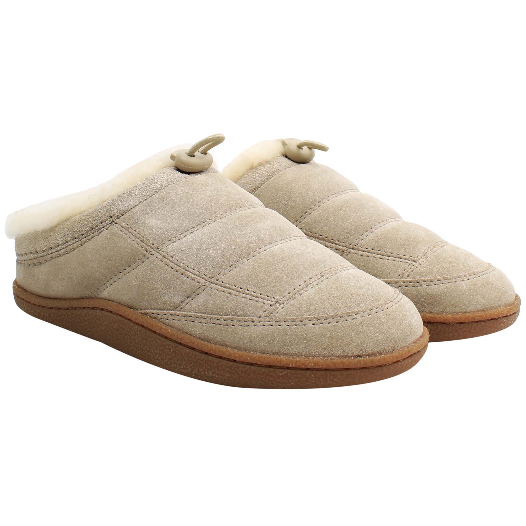 Clarks Pilton Womens Sand Mule Slippers