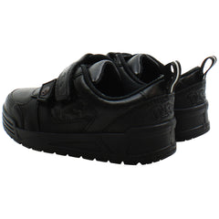 Clarks Palmer Mist Kids Black Shoes