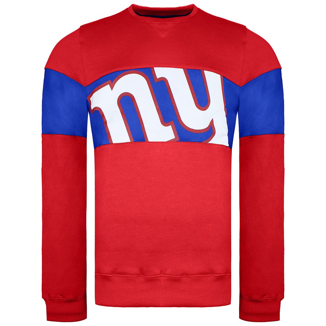 Fanatatics NFL New York Giants Pannelled Mens Sweater