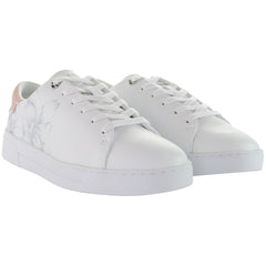 Ted Baker Kathra Magnolia Print Womens White Trainers