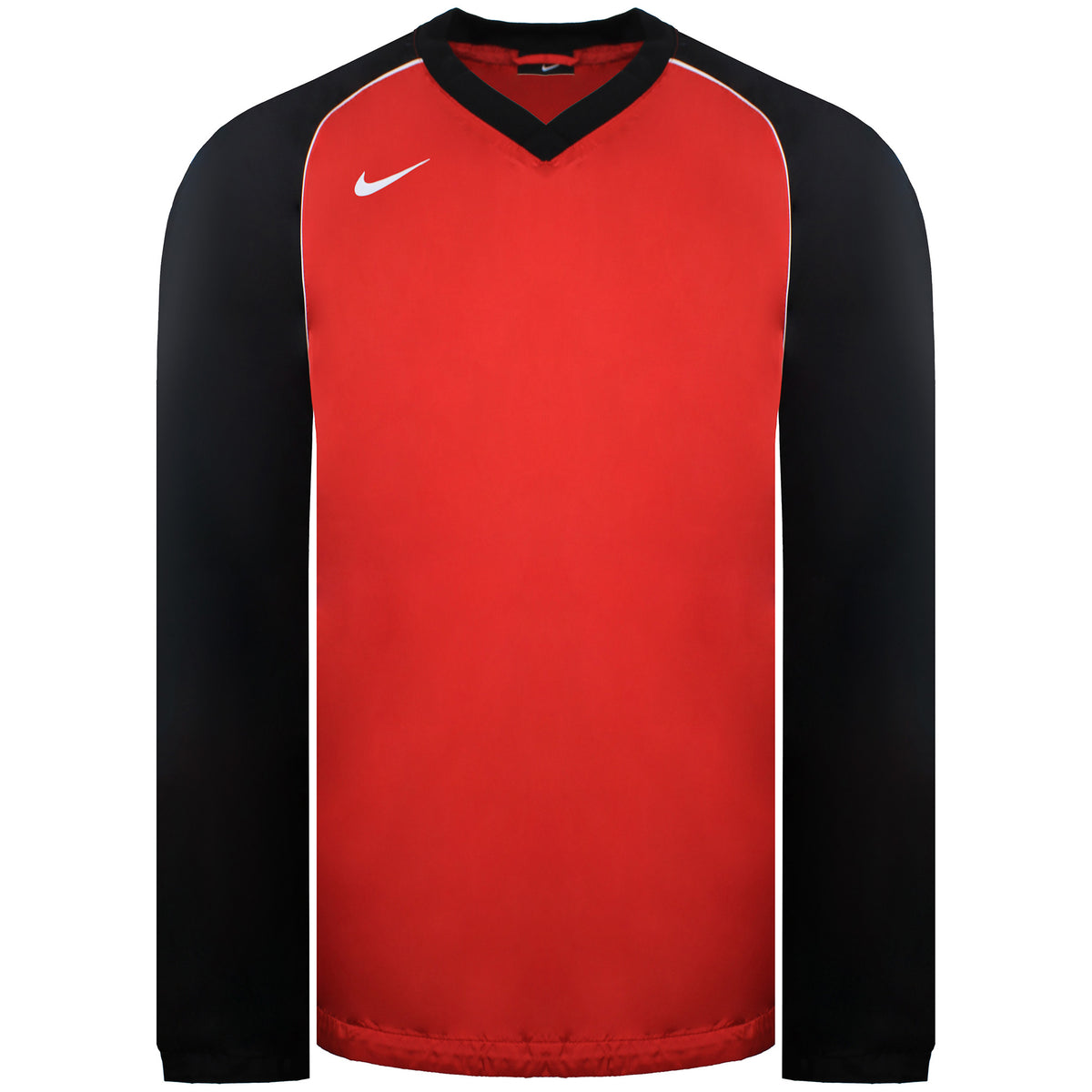 Nike Logo Mens Black/Red Football Shirt