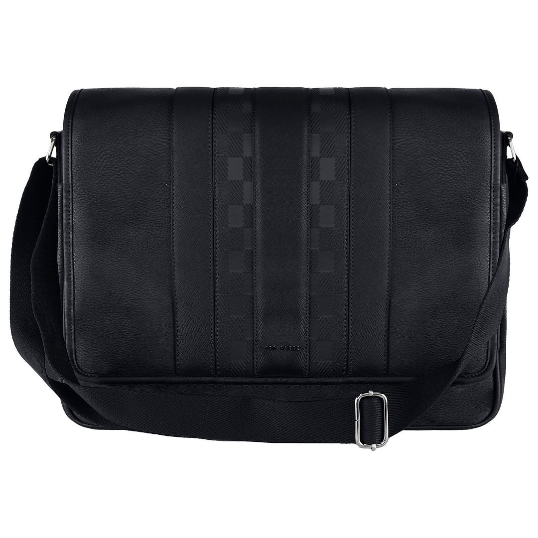 Ted Baker Wayvon Mens Black Messenger Bag