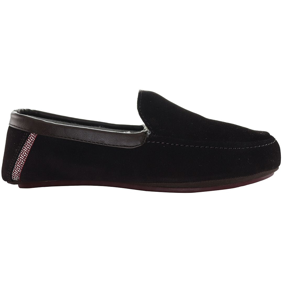 Ted Baker Vallant Mens Brown Moccasin Slippers