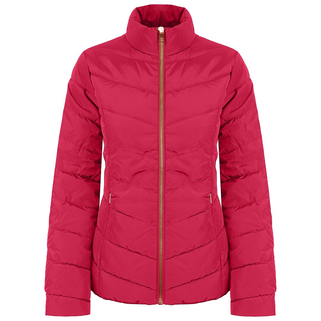 Ted Baker Renika Womens Pink Packaway Padded Jacket