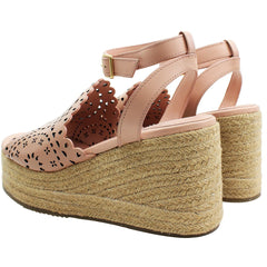 Twed Baker Pinky Laser Cut Womens Pink Wedges