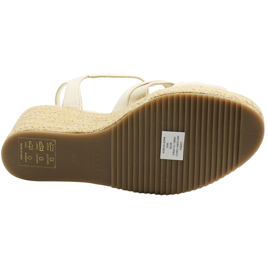 Ted Baker Carda Womens Beige Wedges