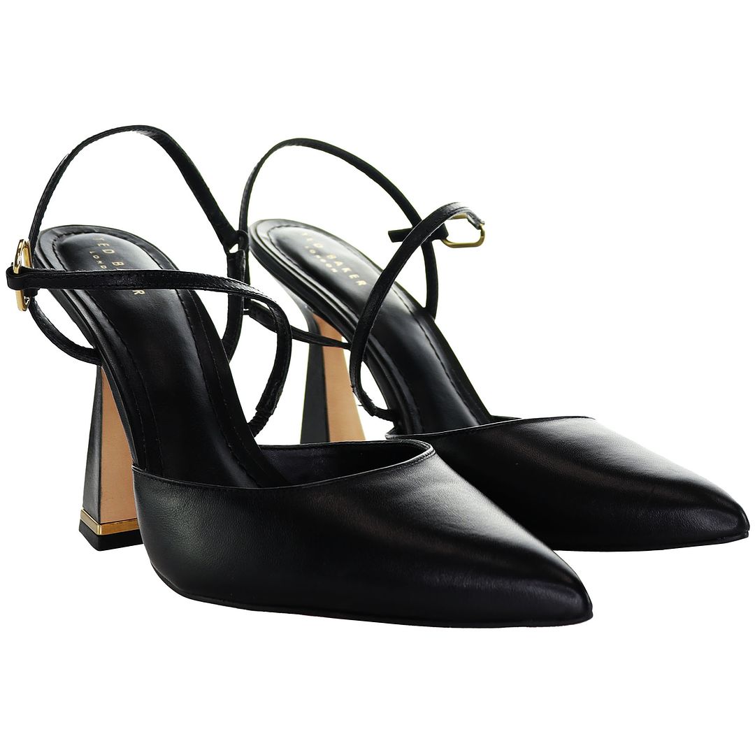 Ted Baker Coriana Womens Black Court Shoes