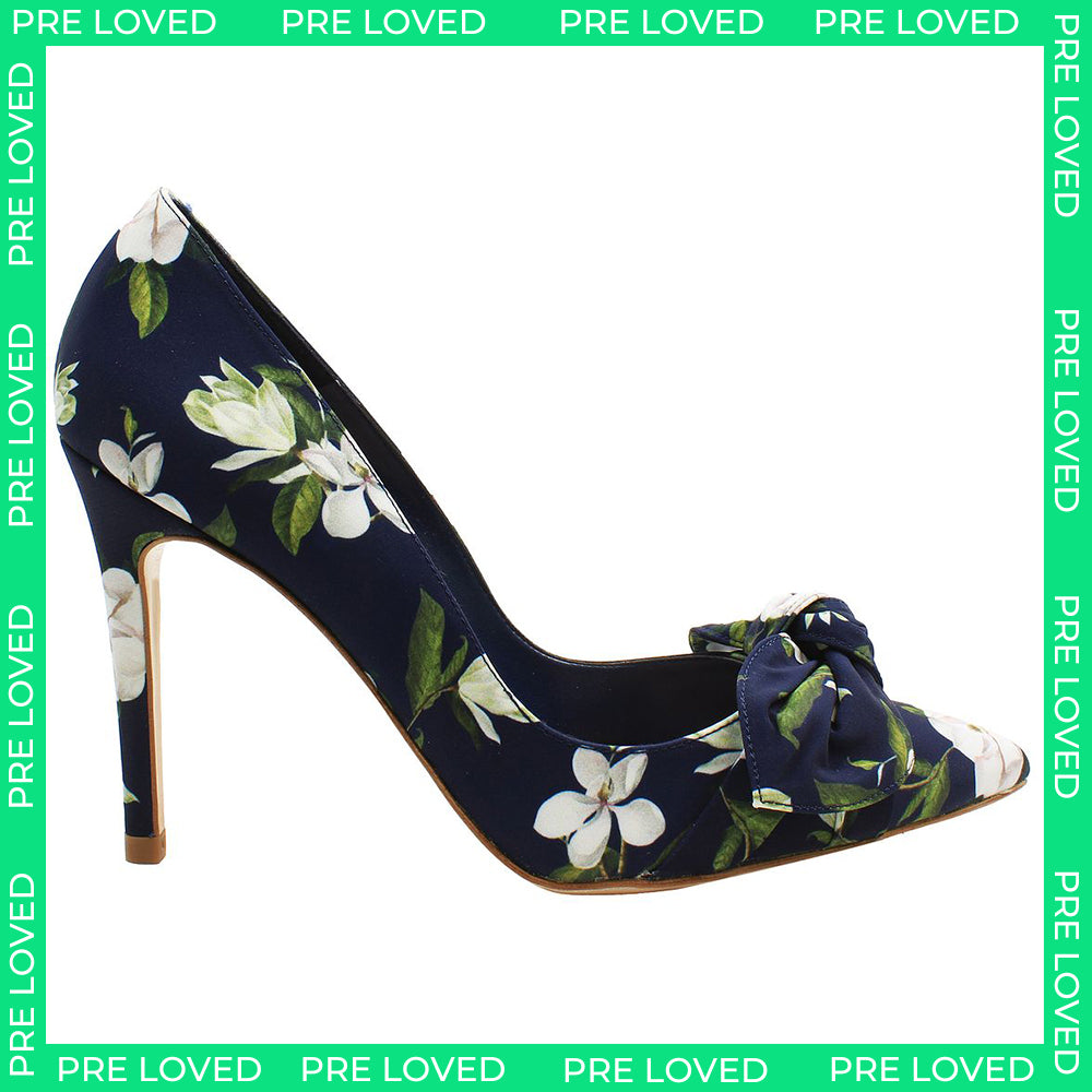 Ted Baker Hyra Womens Navy Heels NO BOX