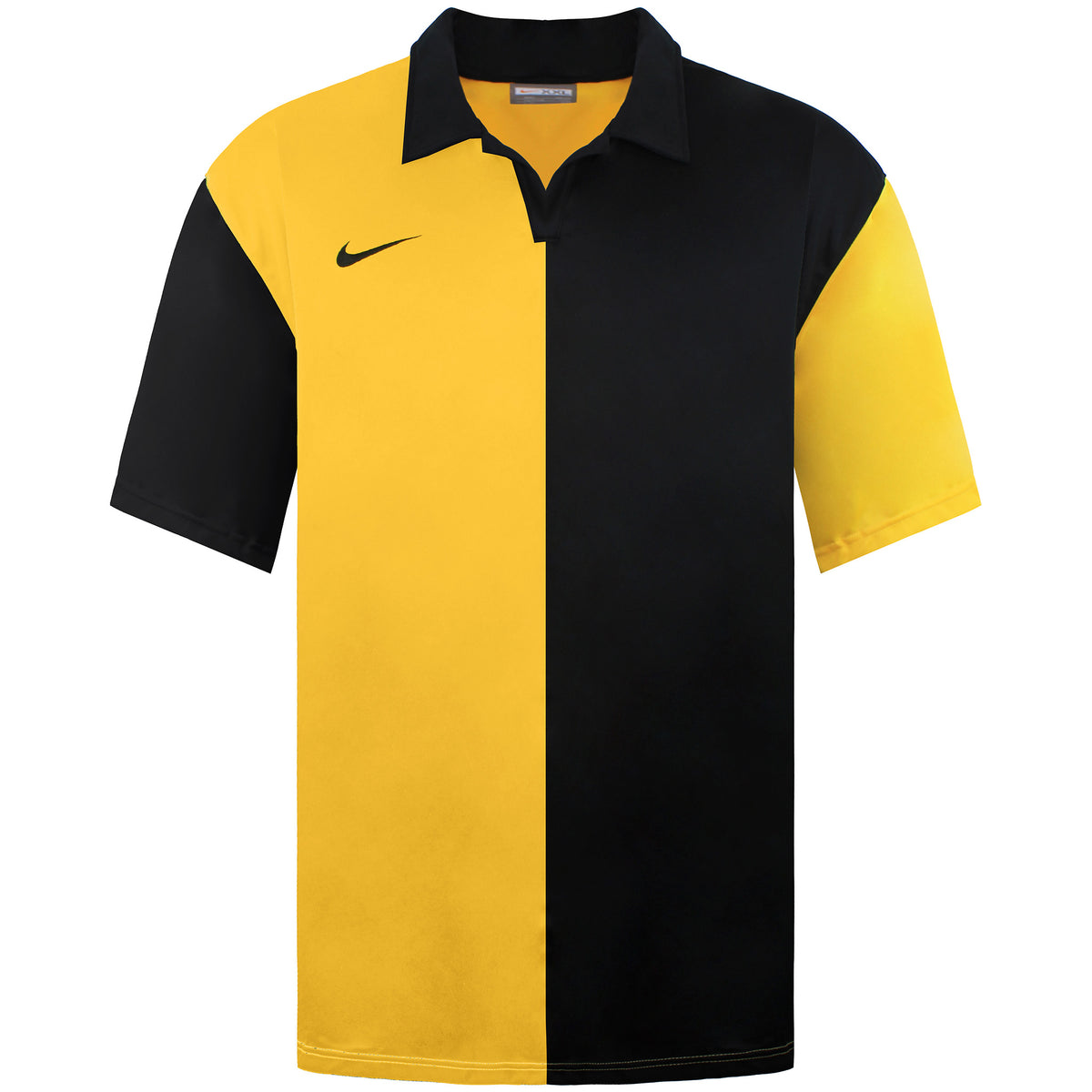 Nike Sports Mens Black/Yellow Football Shirt