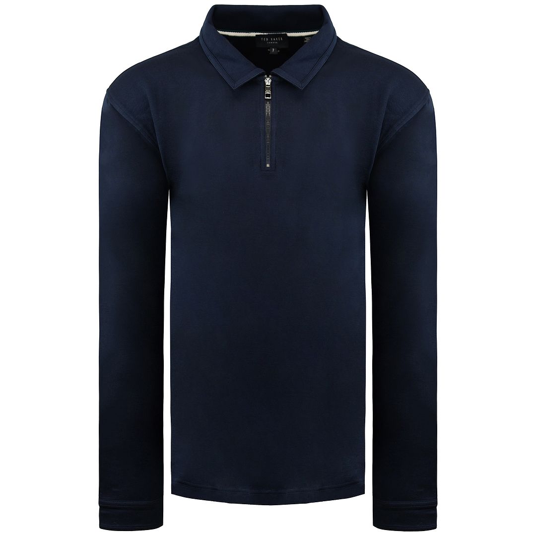 Ted Baker Karpol Mens Navy Modal Sweater