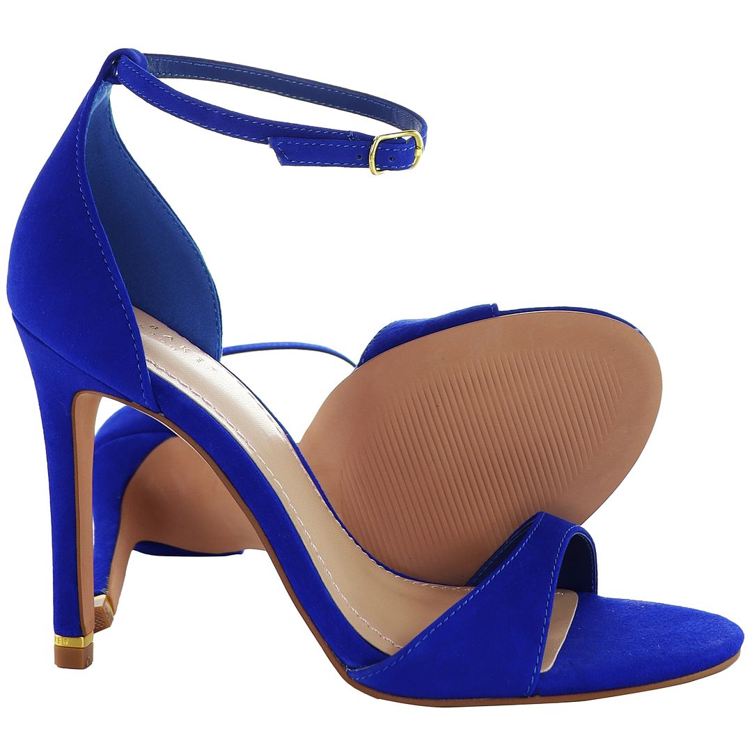 Ted Baker Helmias Open Toe Womens Blue Sandals