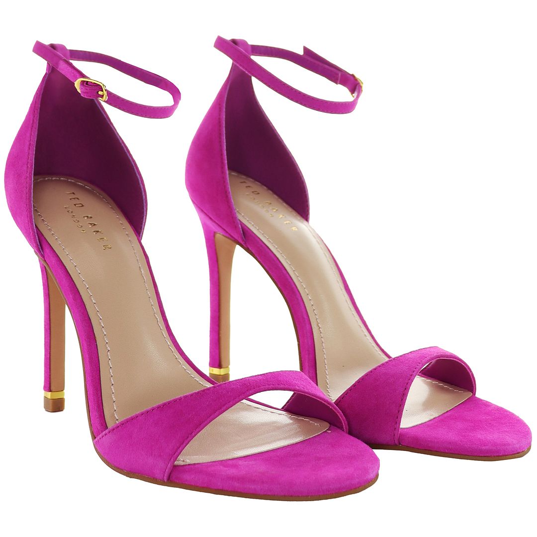 Ted Baker Helmias Open Toe Womens Pink Sandals