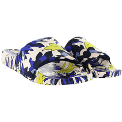 Ted Baker Anniti Floral Print Womens Blue Sliders