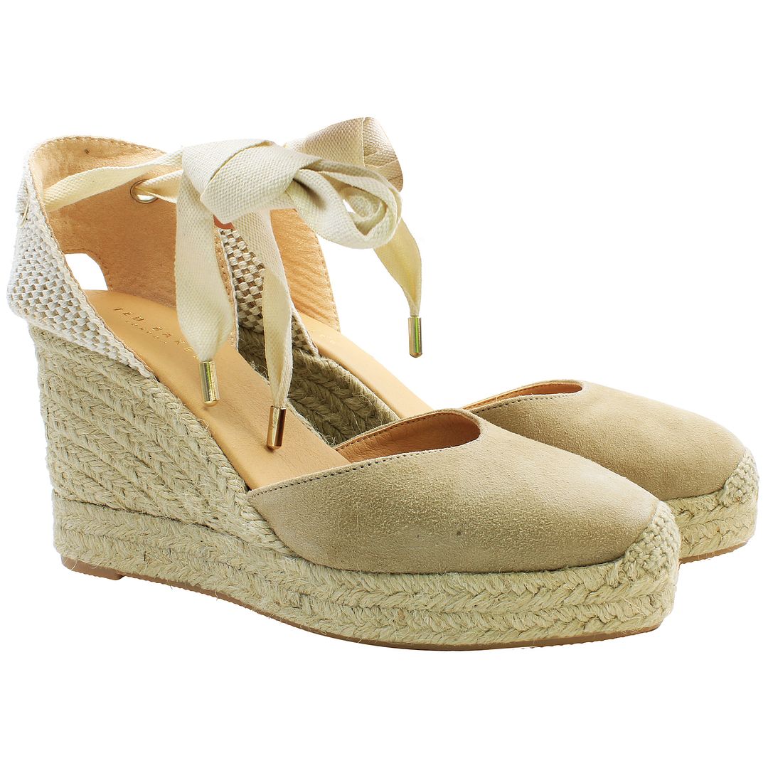 Ted Baker Puritas Womens Beige Wedges