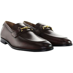 Ted Baker Romulos Snaffle Mens Brown Loafers Shoes