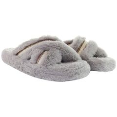 Ted Baker Topply Womens Grey Slippers