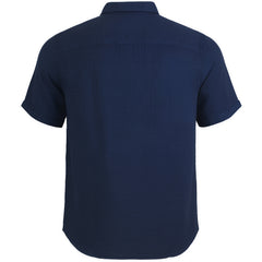 Ted Baker Digmer Textured Lightweight Mens Navy Shirt