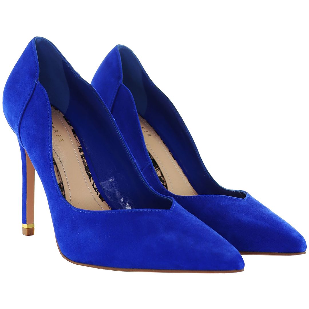 Ted Baker Orlays Womens Blue Court Shoes