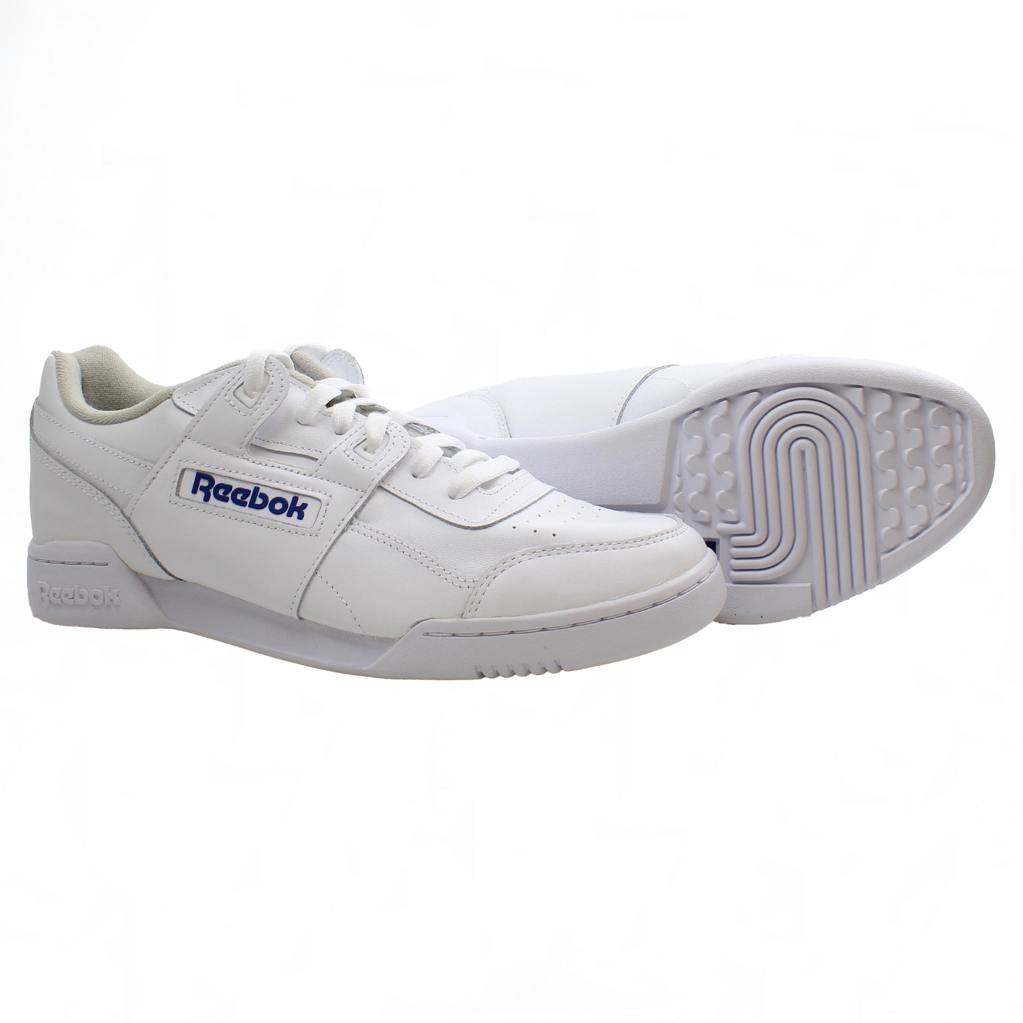 Reebok workout plus mens white on sale