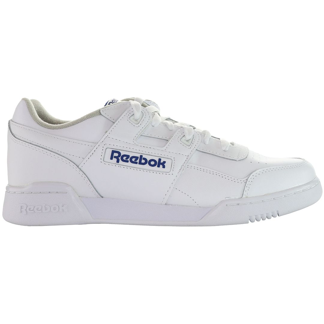 Reebok Workout Plus Mens White Trainers