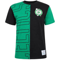 Mitchell & Ness NBA Boston Celtics Fashion Kids Black/Green T-Shirt