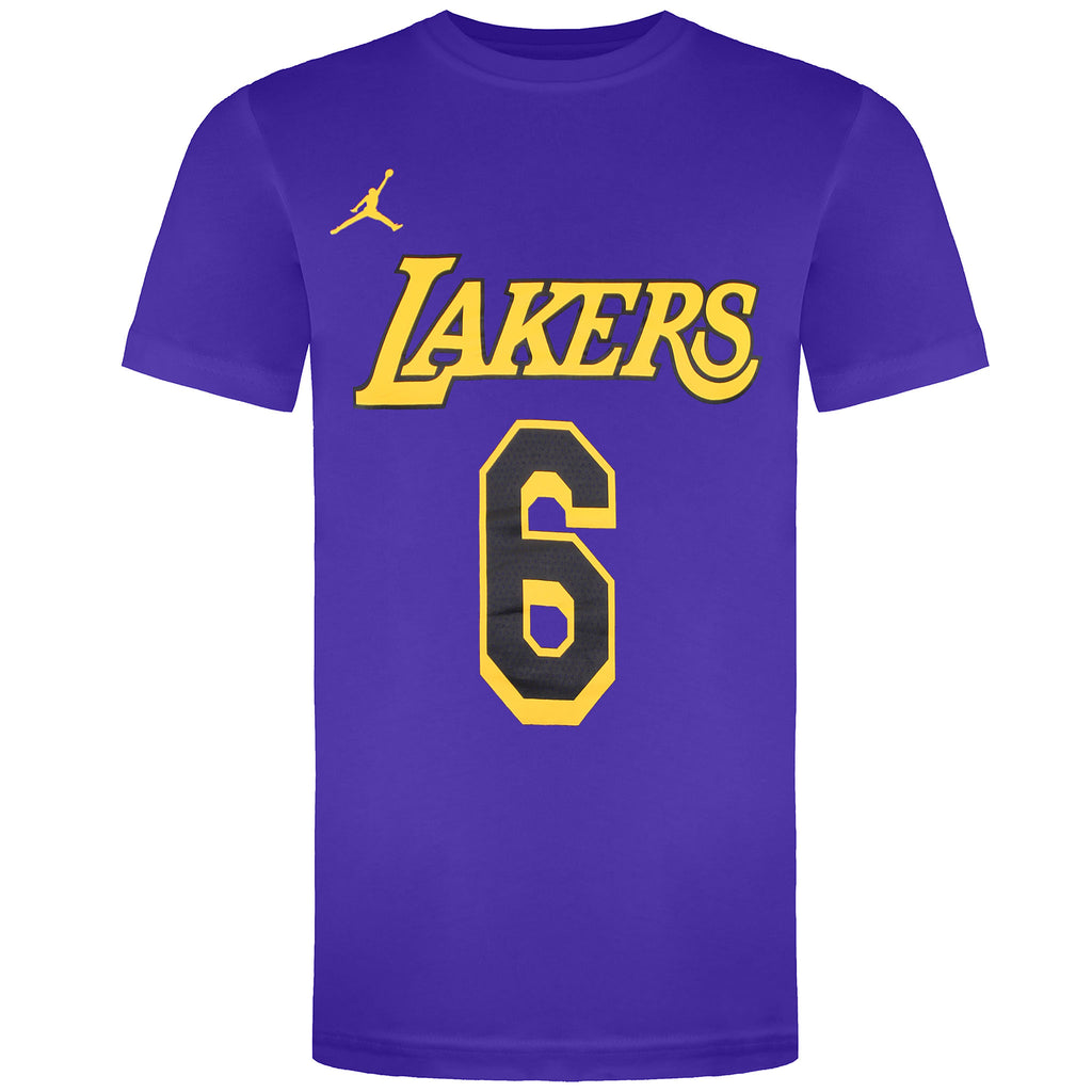 Jordan NBA Los Angeles Lakers 06 James Lebron Kids Statement T-Shirt