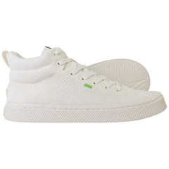 Cariuma IBI High Knit Unisex Off White Plimsolls
