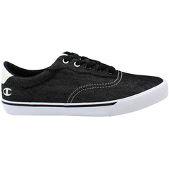 Champion Boston Womens Black Plimsolls