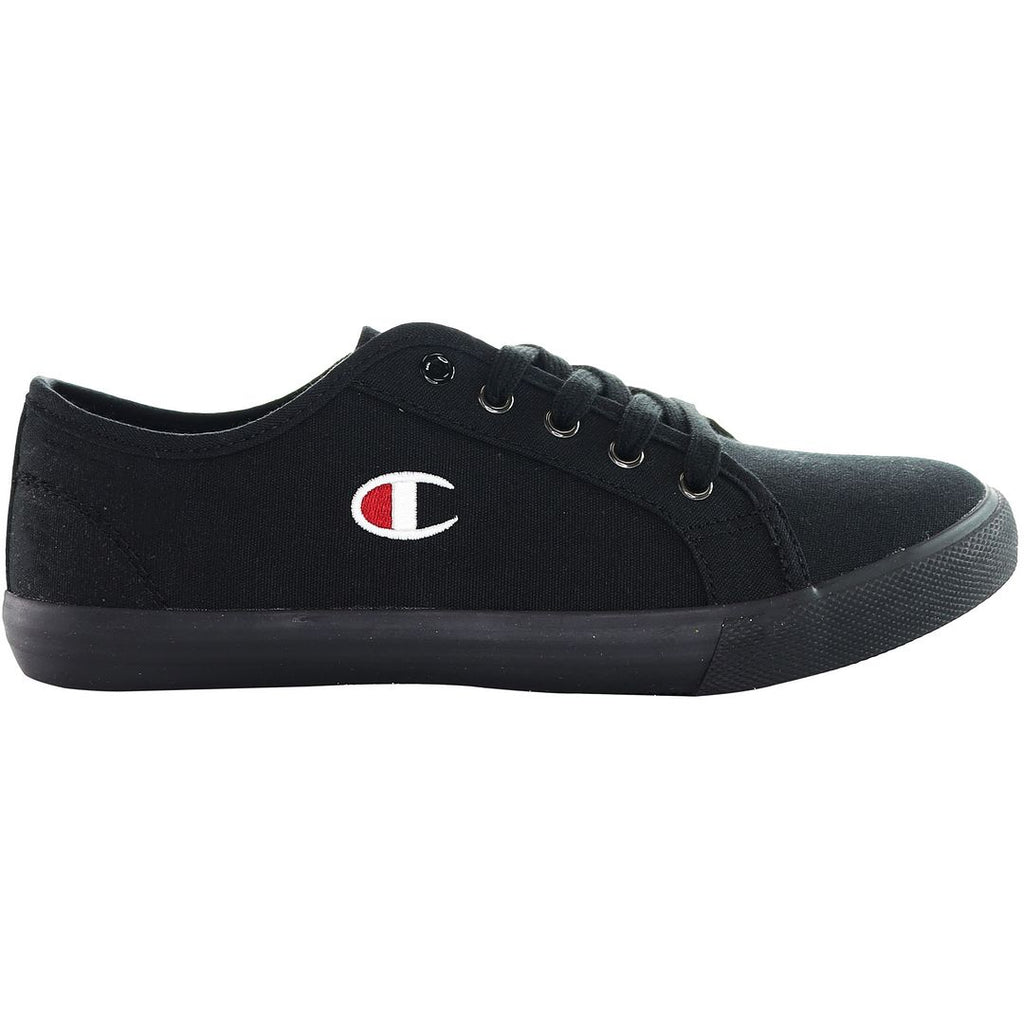 Champion Huntington Kids Black Plimsolls