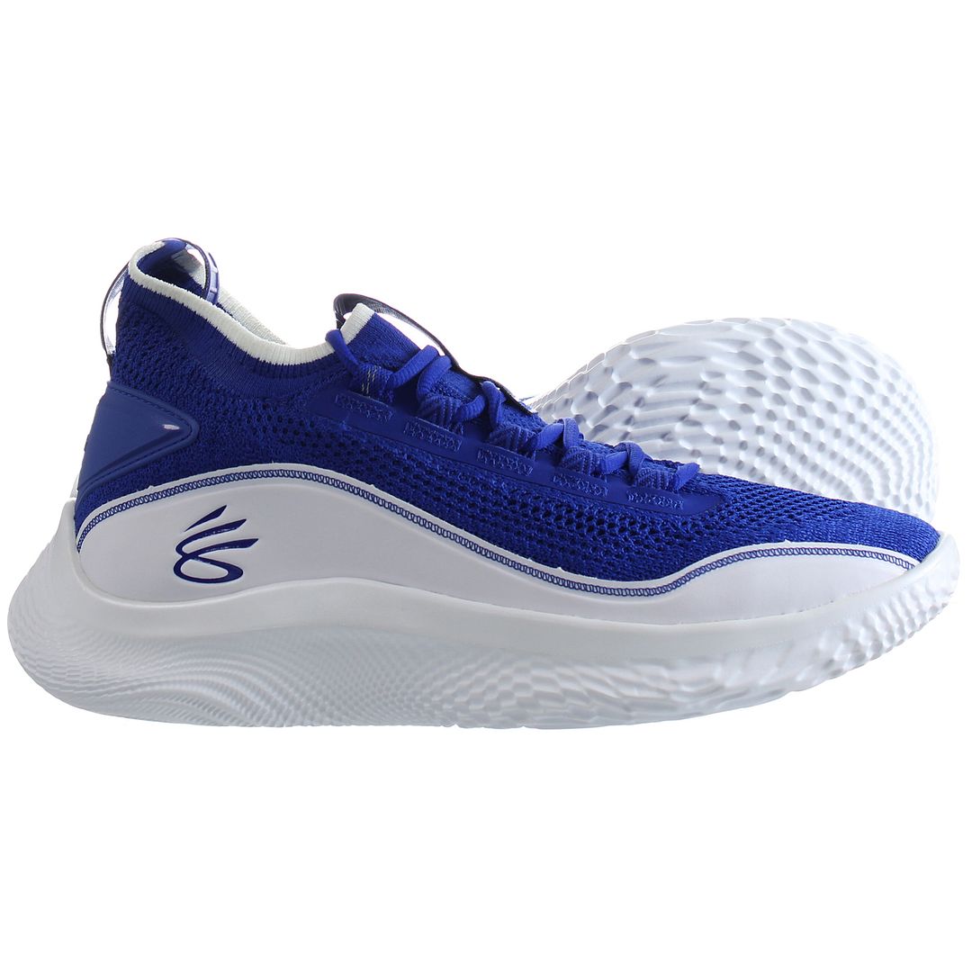 Under Armour Curry Flow 8 Mens Blue Trainers