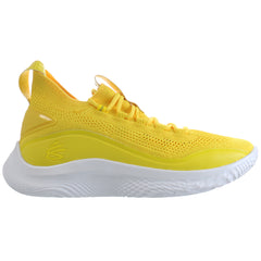 Under Armour Curry Flow 8 Mens Yellow Trainers