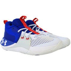 Under Armour Embiid 1 Mens White/Blue Trainers
