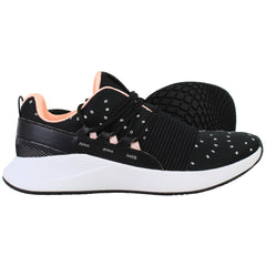 Under Armour Charged Breathe McPrint Womens Black Running Shoes